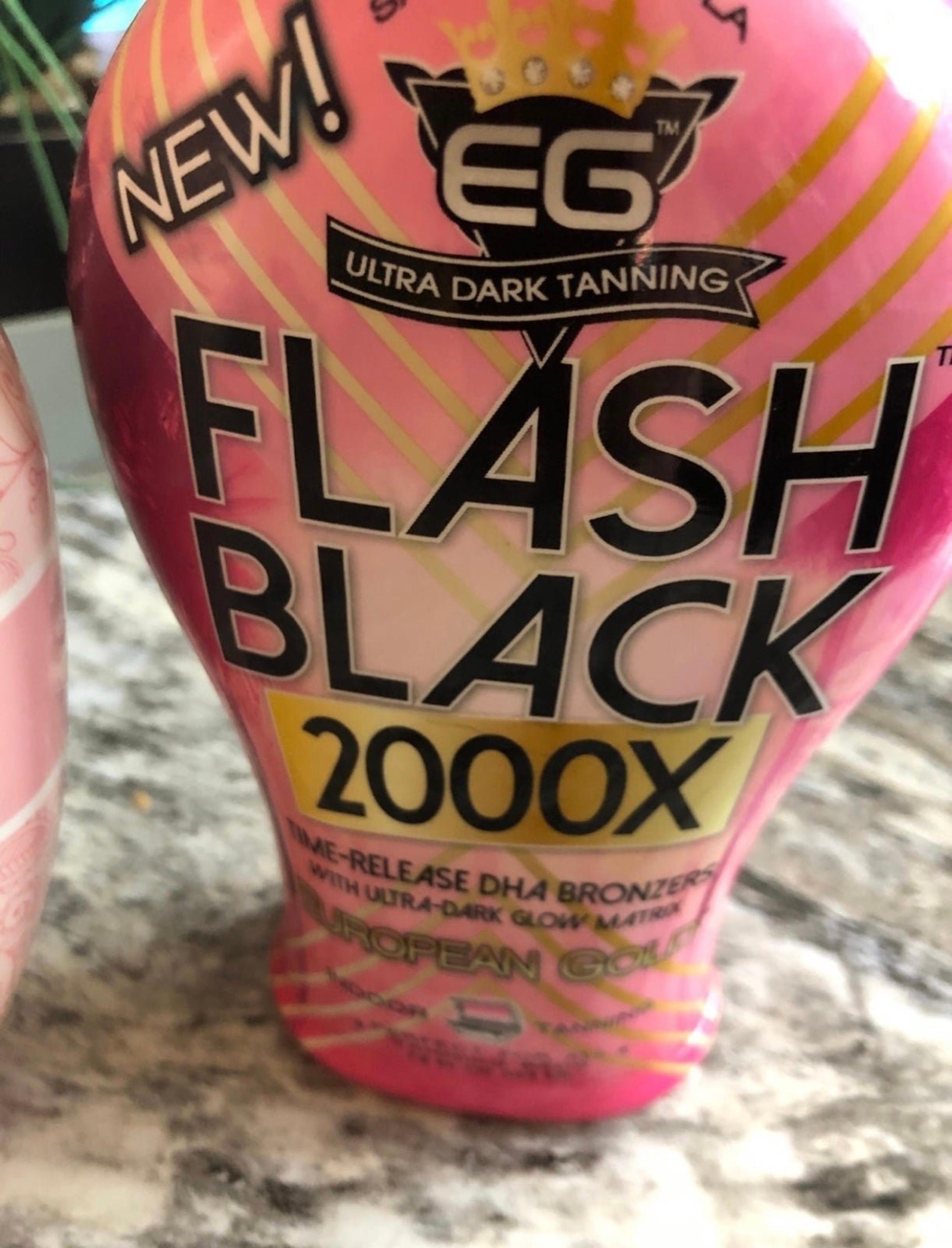 Flashback 2000x Tanning lotion