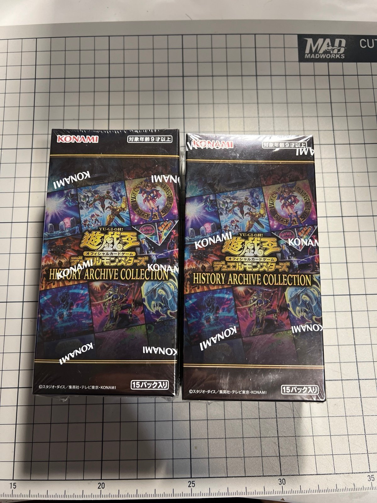 Yu-Gi-Oh! History Archive Collection booster box. Japanese