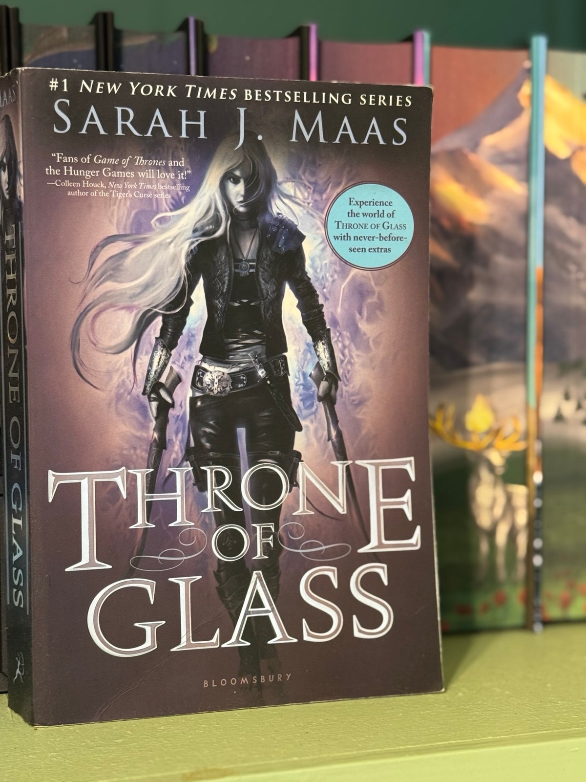 Throne of Glass, Original Cover, Ist Addition.