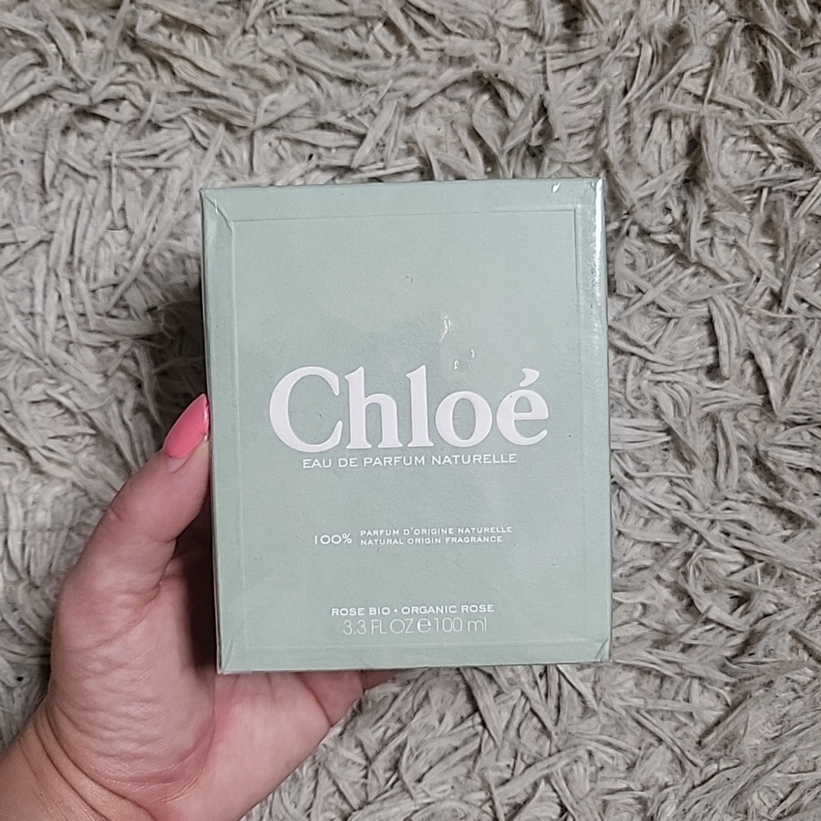 Chloé Naturelle Rose Bio 3.3 fl oz Women's Eau de Parfum Naturelle 100 mL New
