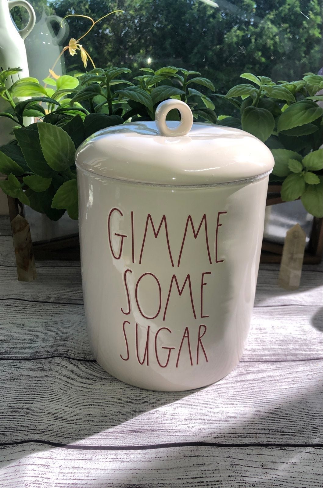 Rae Dunn Give Me Some Sugar canister