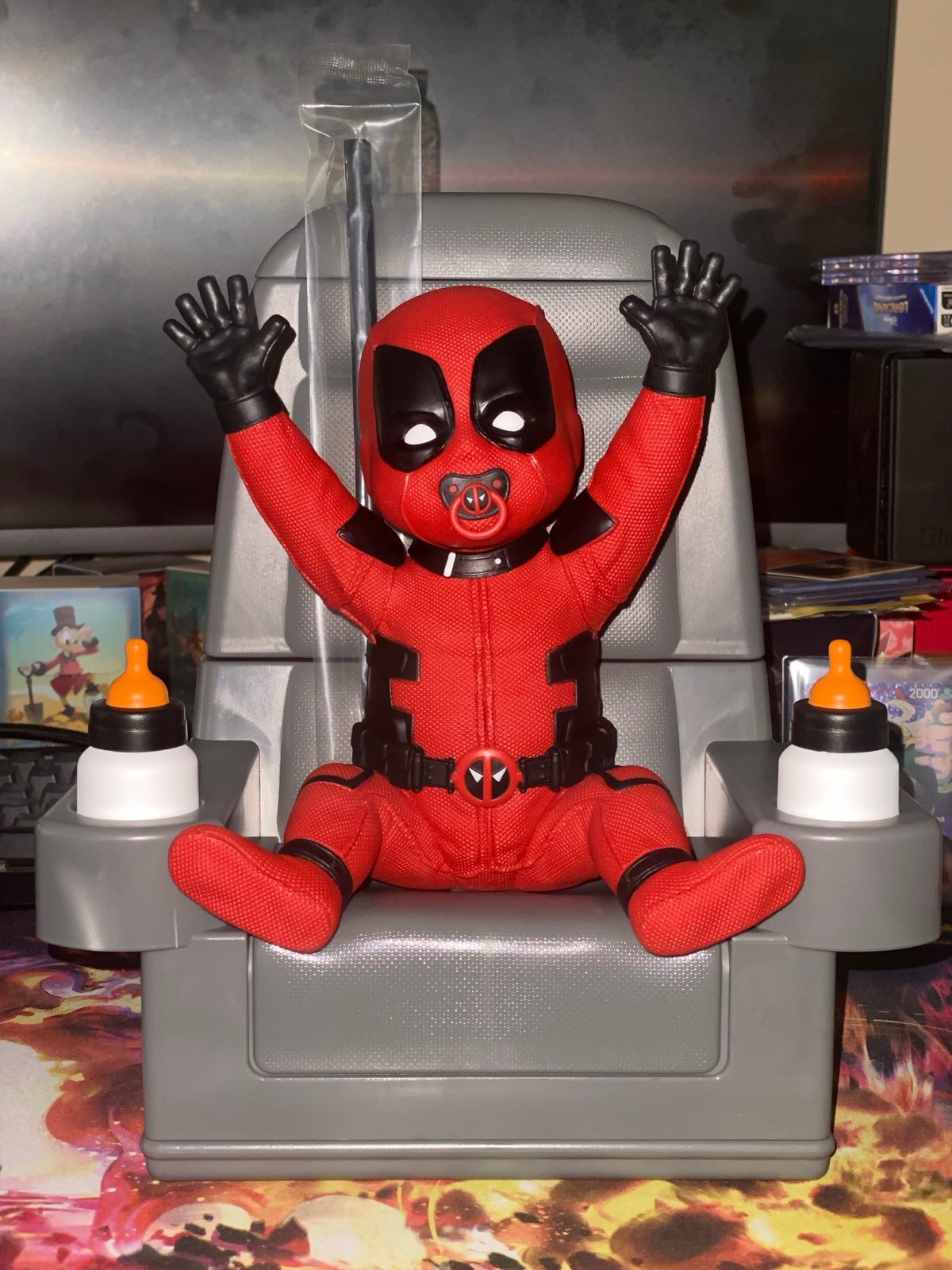 DeadPoolポップコーンバケット デッドプール＆ウルヴァリン』のポップコーンバケツ、なんか思っ