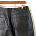 Bagatelle 90's Vintage High Waisted Straight Leg Genuine Leather Pants Black 16