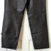 Bagatelle 90's Vintage High Waisted Straight Leg Genuine Leather Pants Black 16