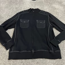 BKE Men’s Knit Zip Jacket size Large