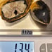 ALL NATURAL 2 PCS GEO VOLCANO AGATE #1170