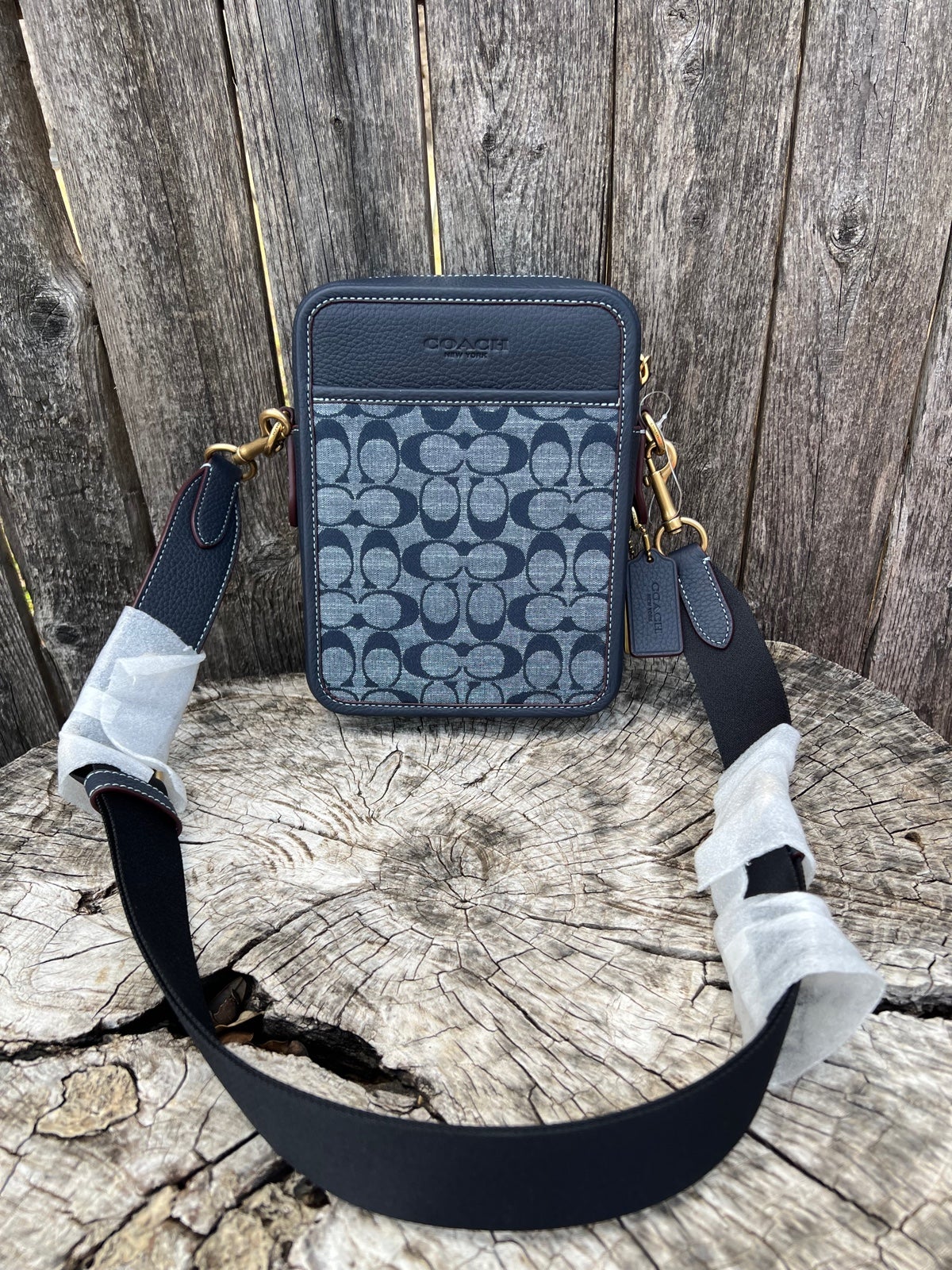 Coach Sullivan Crossbody In Signature Chambray