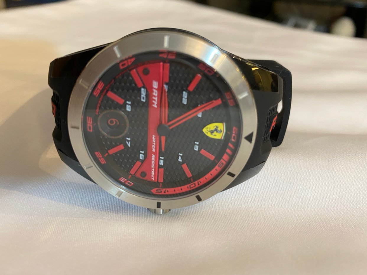 Ferrari scudera watch