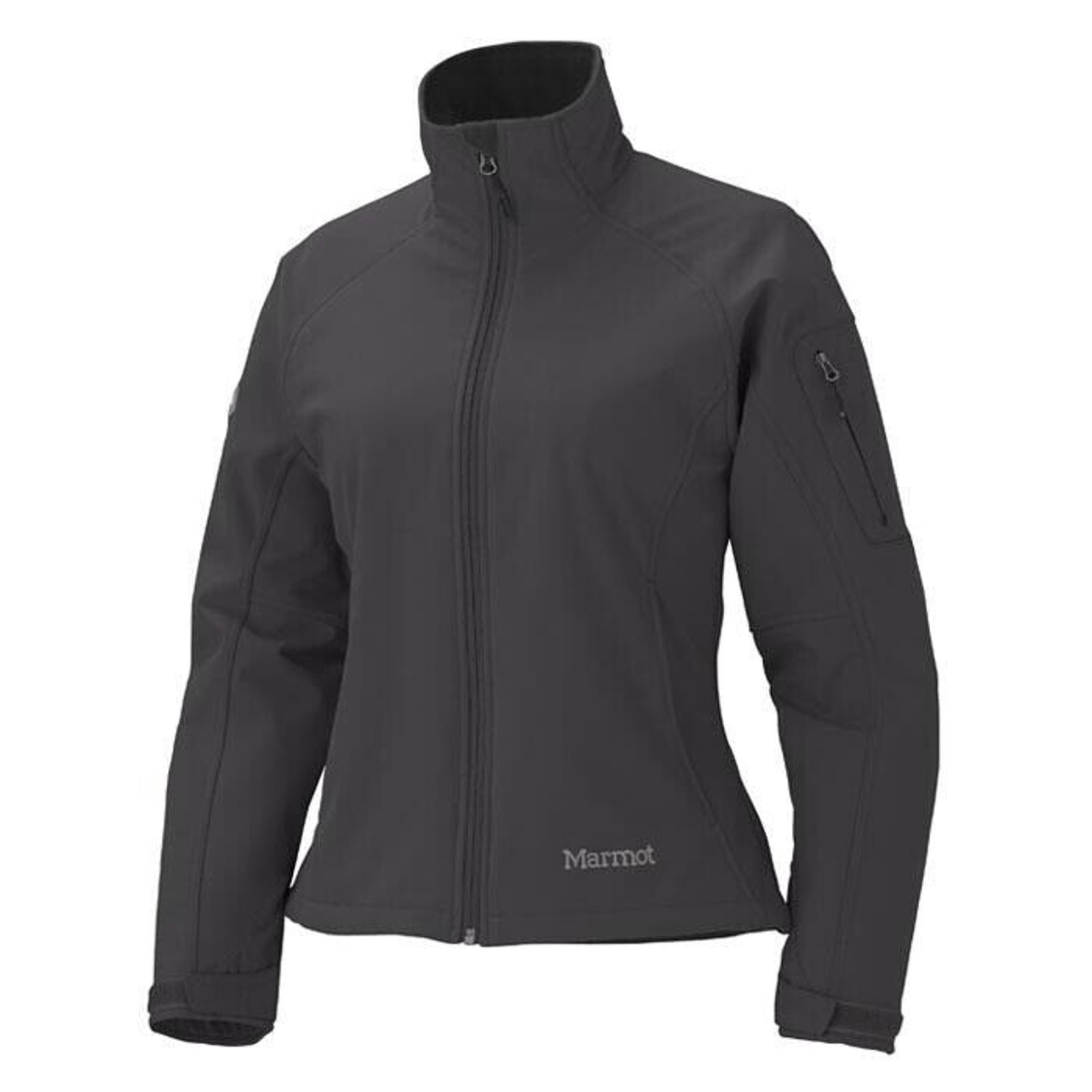 Marmot Women Small Black Gravity Wind Breaker Jacket Coat Lined Warm Coat Hiking