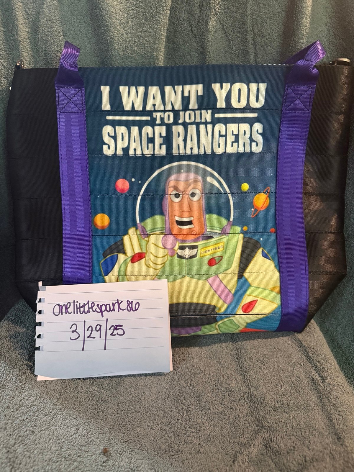 Brand New Harveys Disney Toy Story Poster Tote Hand Bag