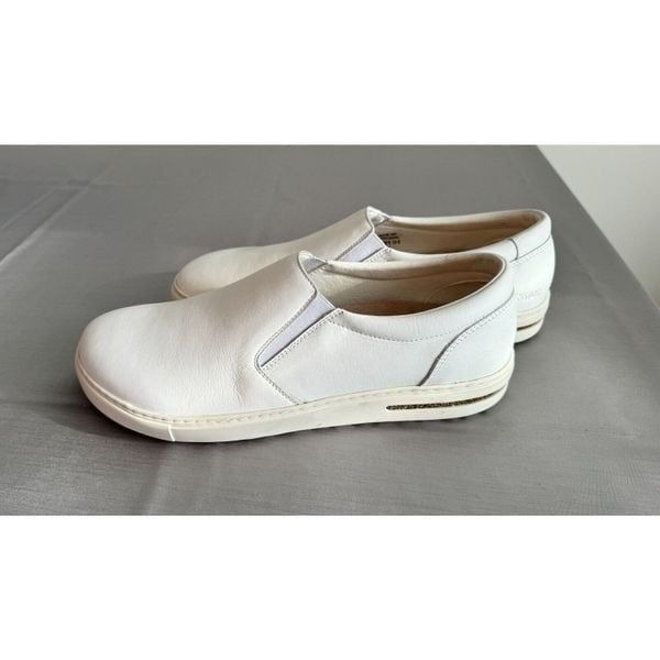 Birkenstock Oswego White Leather Mens Shoes US SZ 11-11.5 EU 44 New