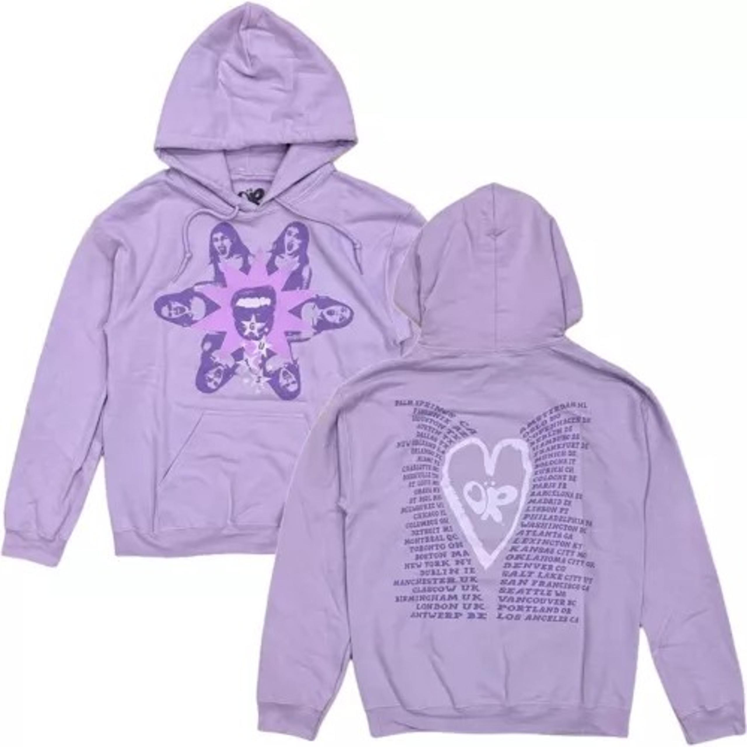 Olivia Rodrigo Women's Merch Purple Wash Hoodie