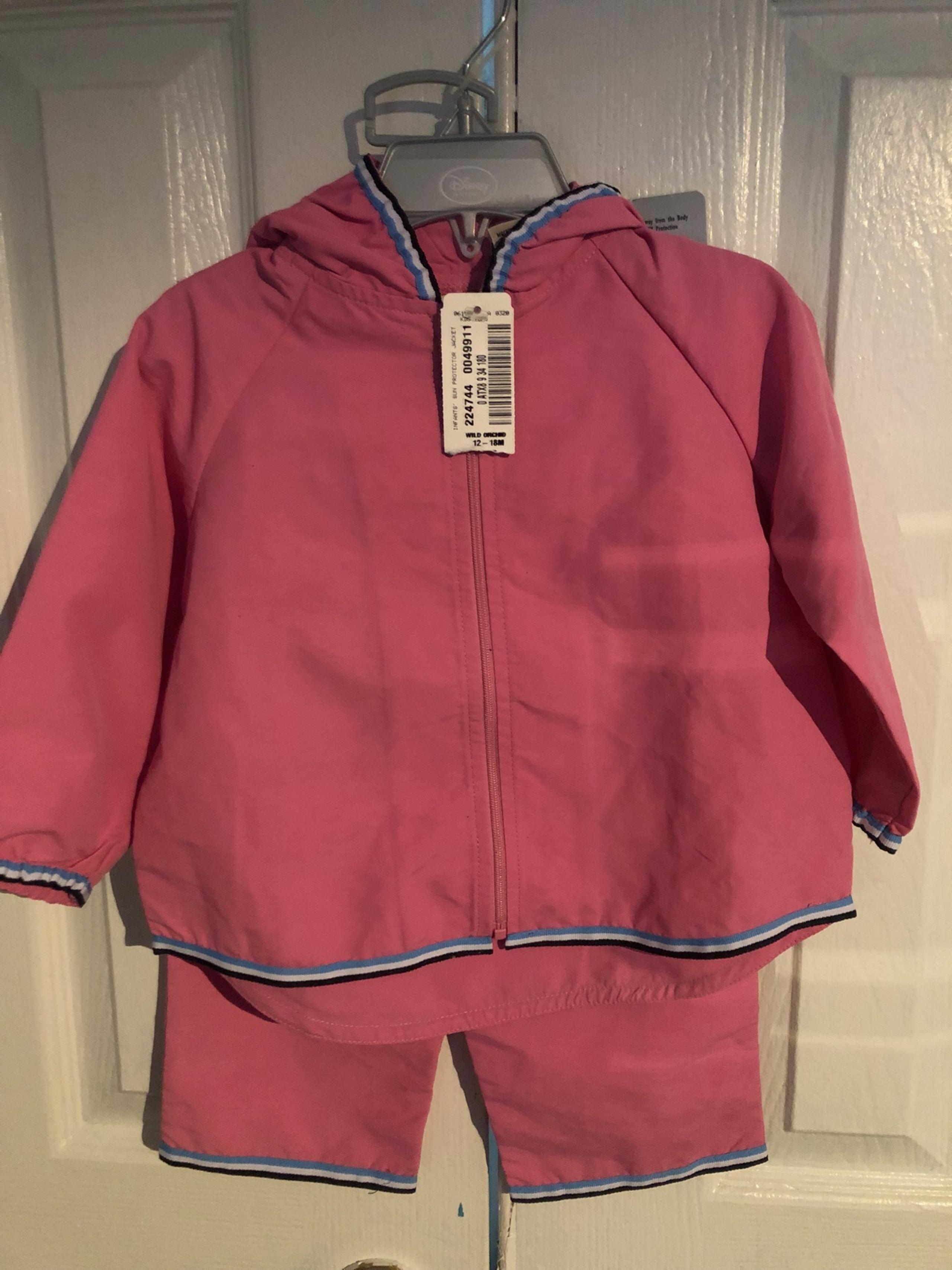 Vtg LL BEAN girls nano dry jacket & pants 12/18m
