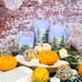 Flameless Candle 3 LED Christmas Tree Candles Flickering Battery Operated