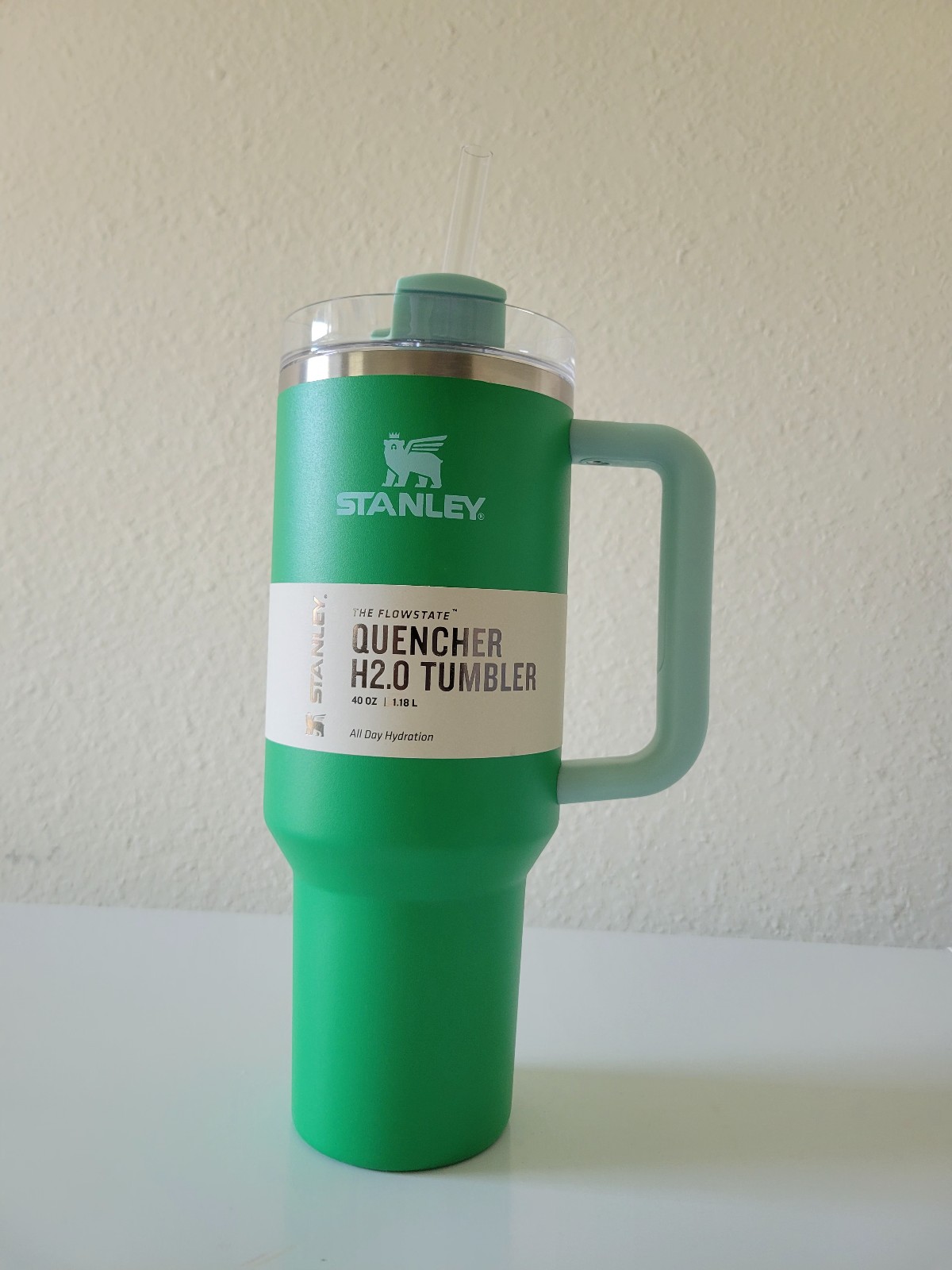 Stanley The Flowstate Quencher H2.0 Tumbler 40 oz - Meadow Green