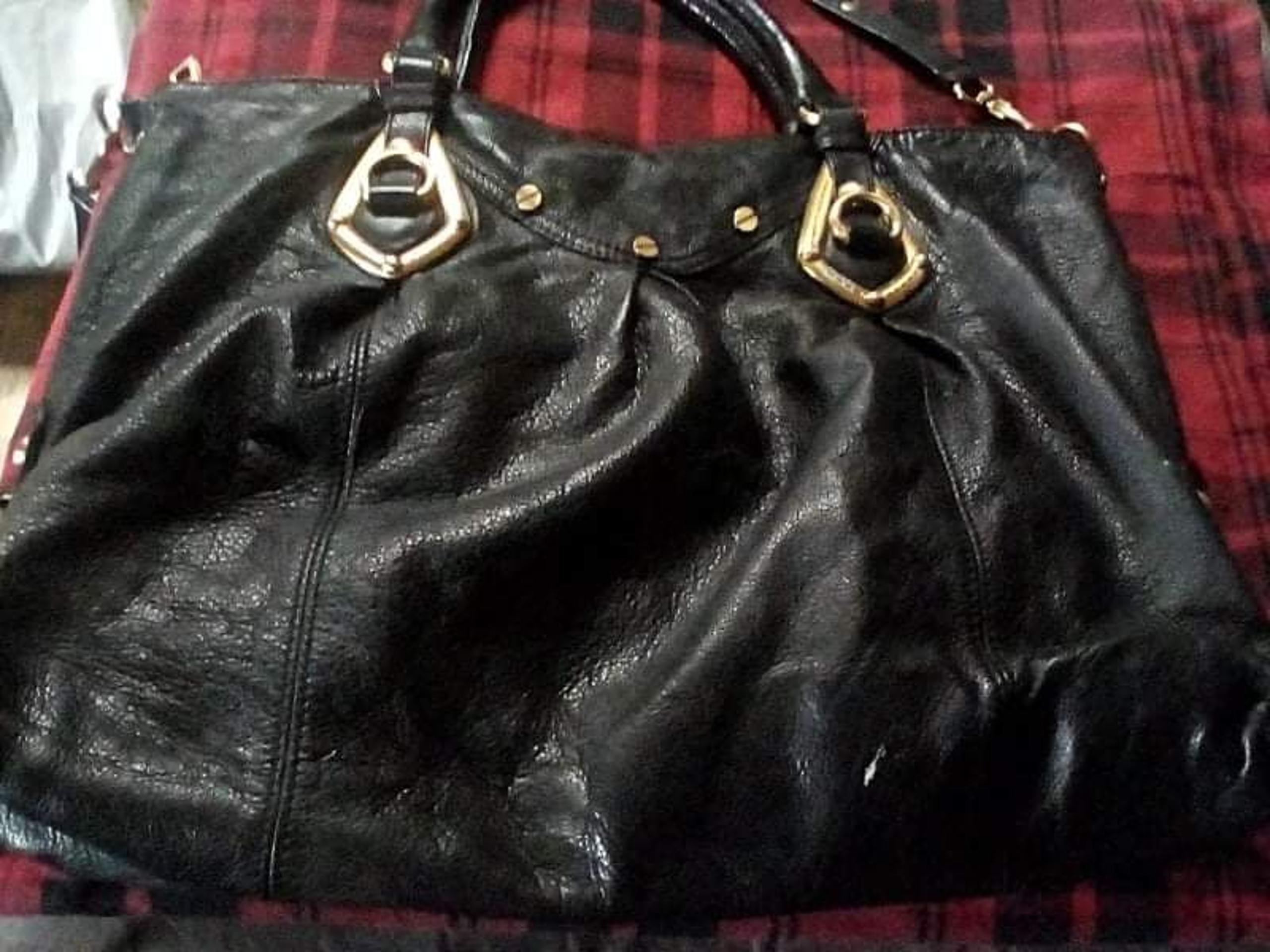 Steven by Steve Madden Black Oversized Purse