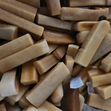 50 Fresh Chews Himalayan Yak Milk Dog Chews for Dogs - Organic, each 3-4 long