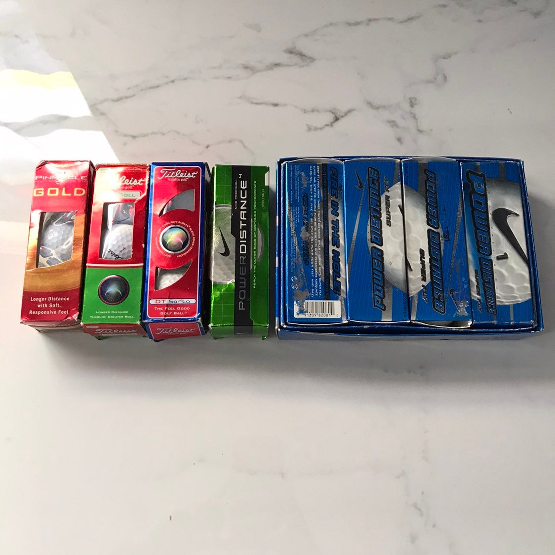 golf balls different brands (24balls)