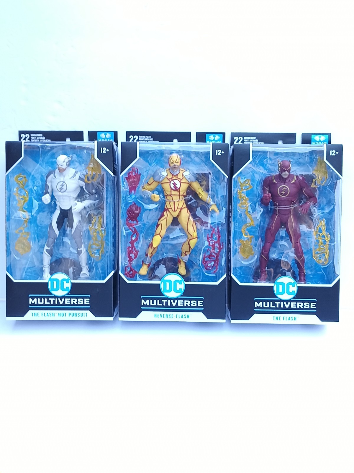 McFarlane Toys DC Multiverse The Flash 7" Action Figure Mixed Lot - 3  Figures