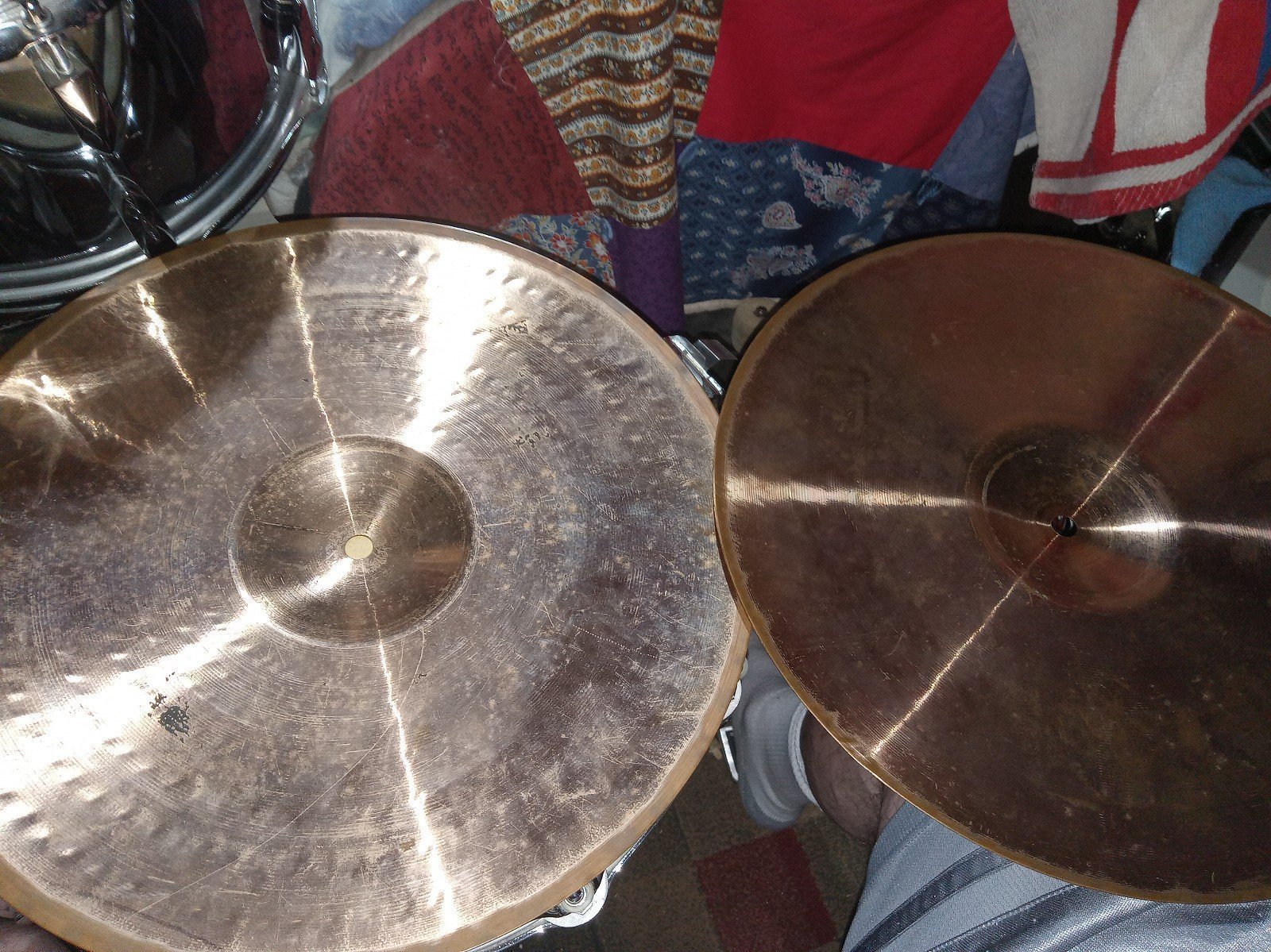 Ufip kashian italian hihats cymbals 14 inch