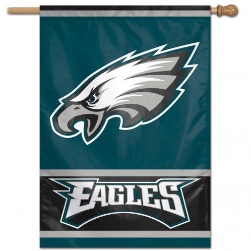 Philadelphia Eagles Primary Logo Single-Sided Vertical Banner, 28 x 40