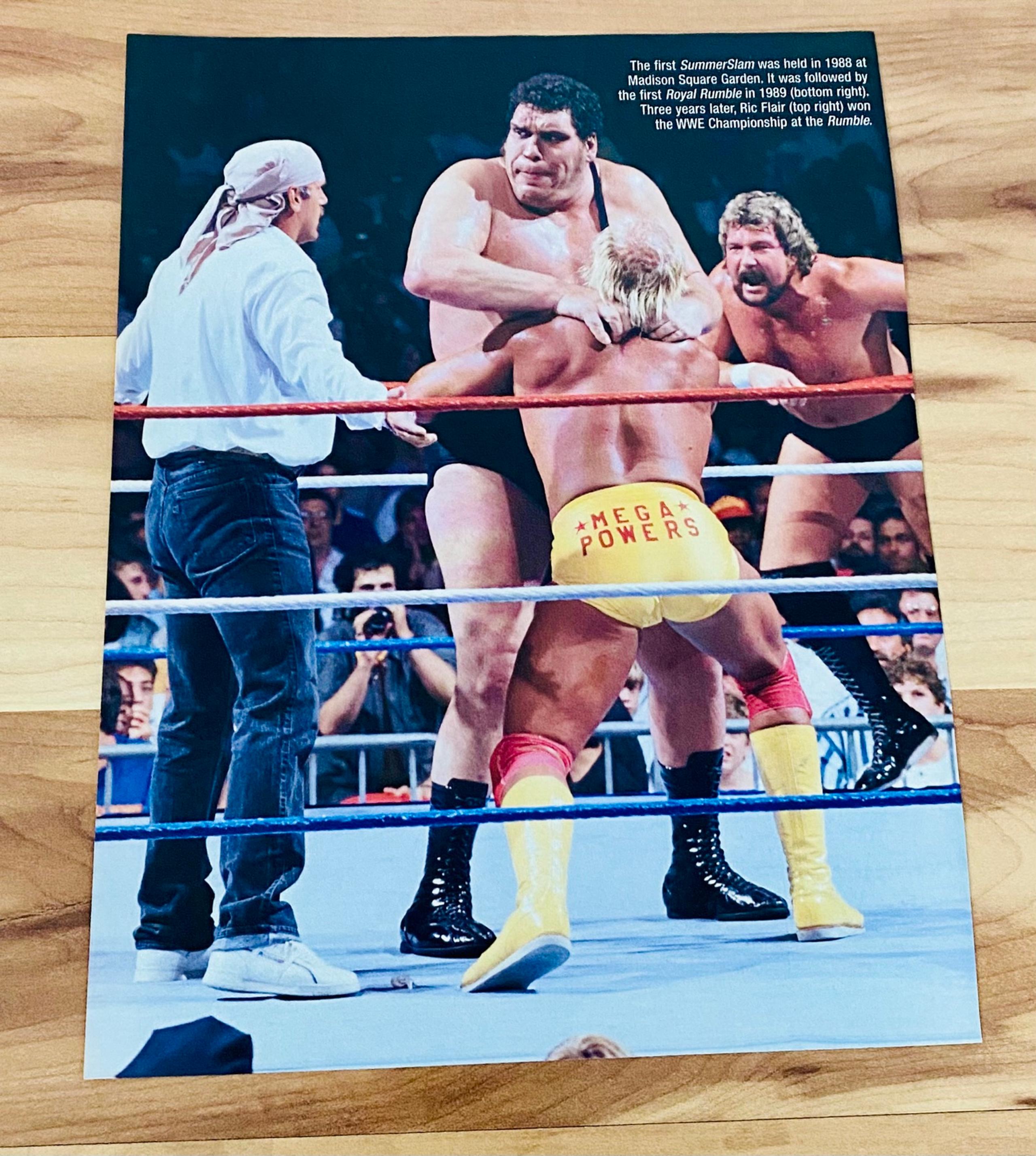 SummerSlam 88’ Hulk & Andre Vintage 8x10 Rare Original Photo Print Exclusive WWF