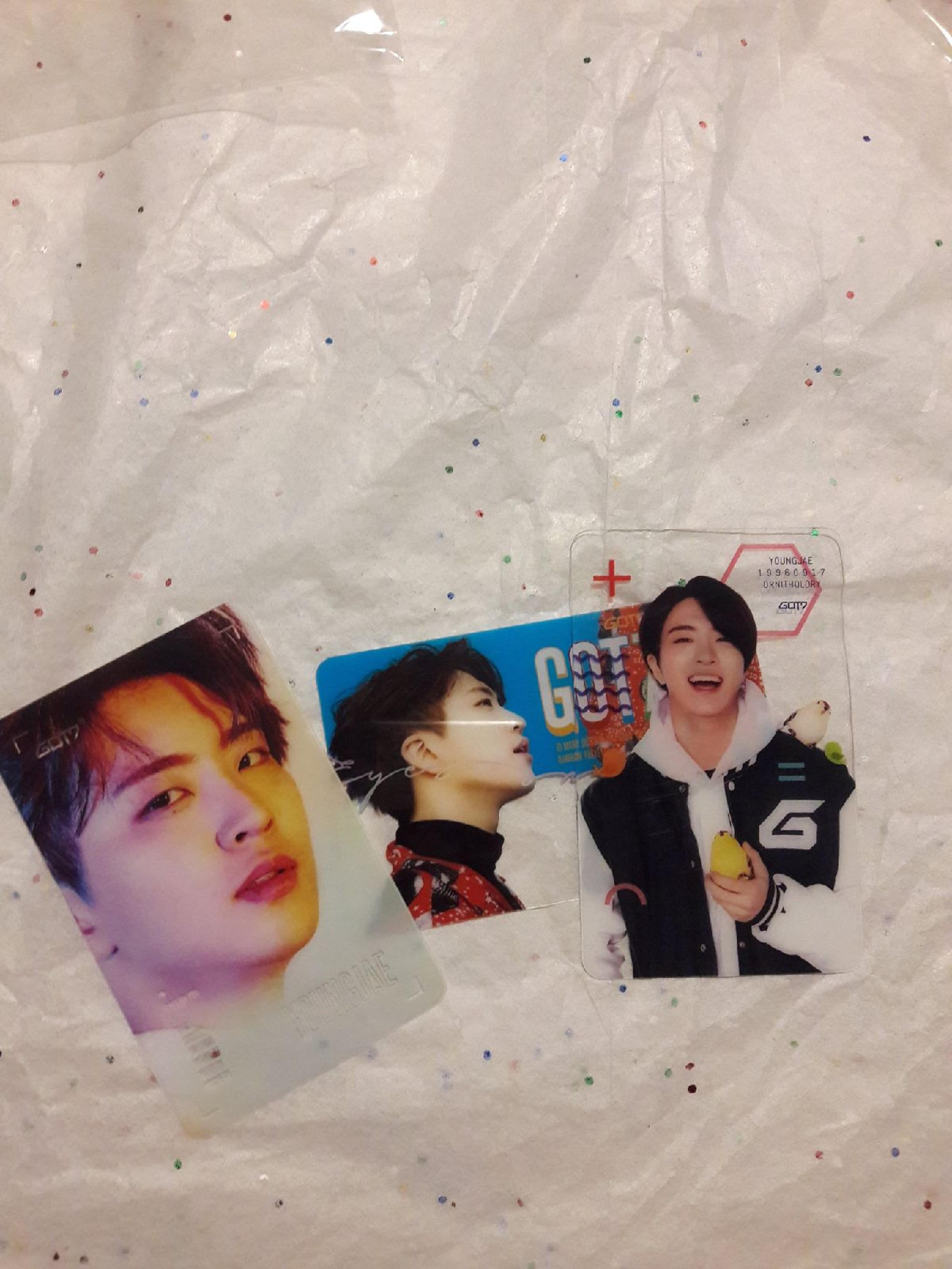 Got7 Kpop YoungJae Transparent Photo Car