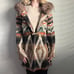 Aztec Wool Coat Jacket