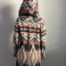 Aztec Wool Coat Jacket