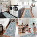 Boho Hallway Runner Rug 2' x 6' Vintage Farmhouse Laundry Rug Runner Accent Area