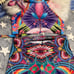 Devil walking halter top