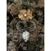 Amy Kahn Russel Moss Agate, Pearl, and Copper Pendant/Brooch