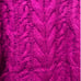 Women's For Love & Lemons Purple Cable Knit Sweater XXS