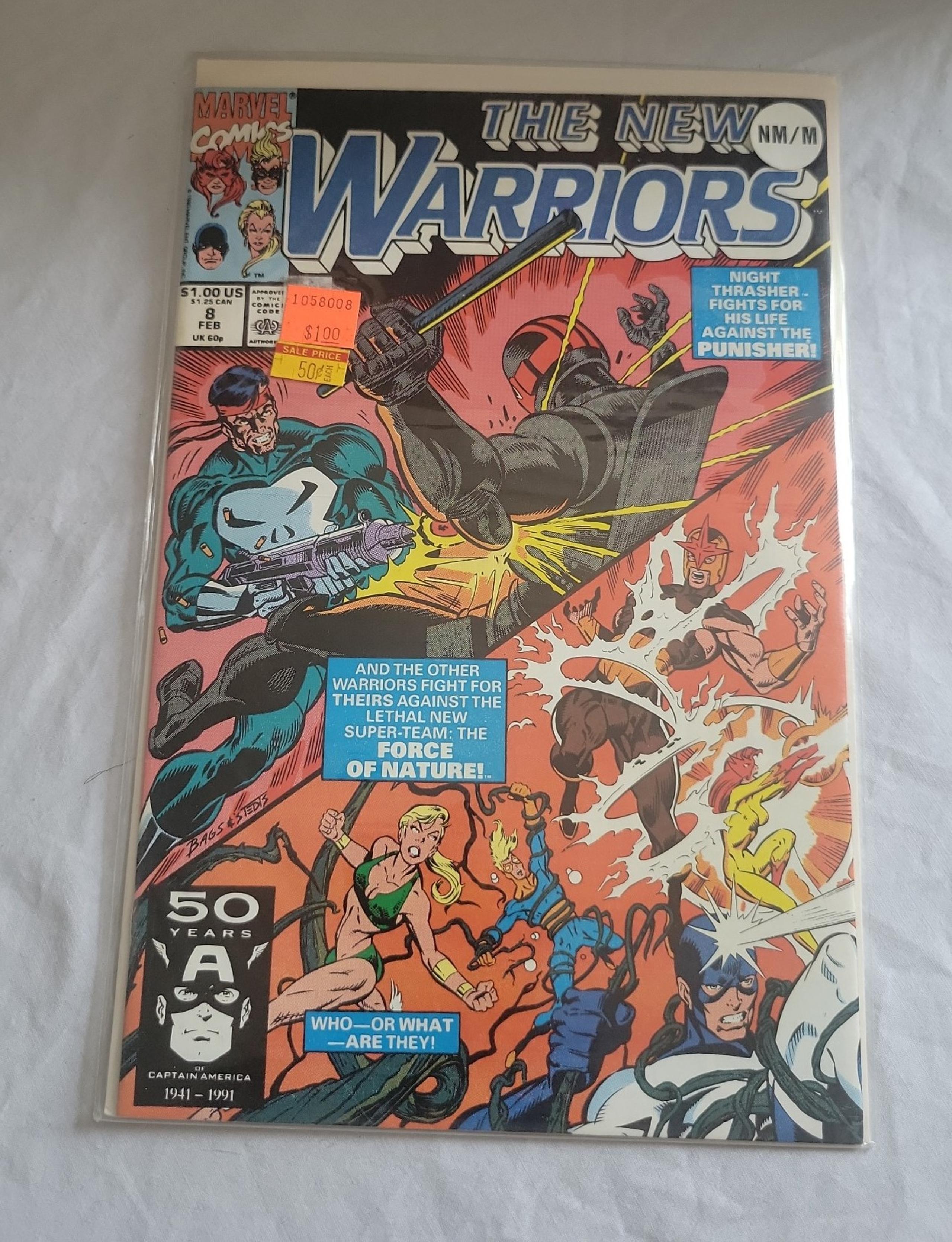 Marvel Comics The New Warriors #8