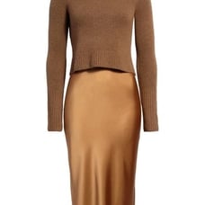 Allsaints roll neck turtleneck pullover sweater top wool yak ssense plush medium