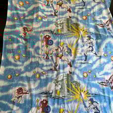 1983 He-Man Masters Of The Universe Twin Flat Sheet