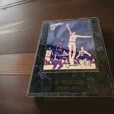 Jerry West, Autographed 8 x 10 Photo (Los Angeles Lakers Certificate Authenti
