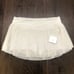 Lululemon Athetic skirt Just Pleat it White