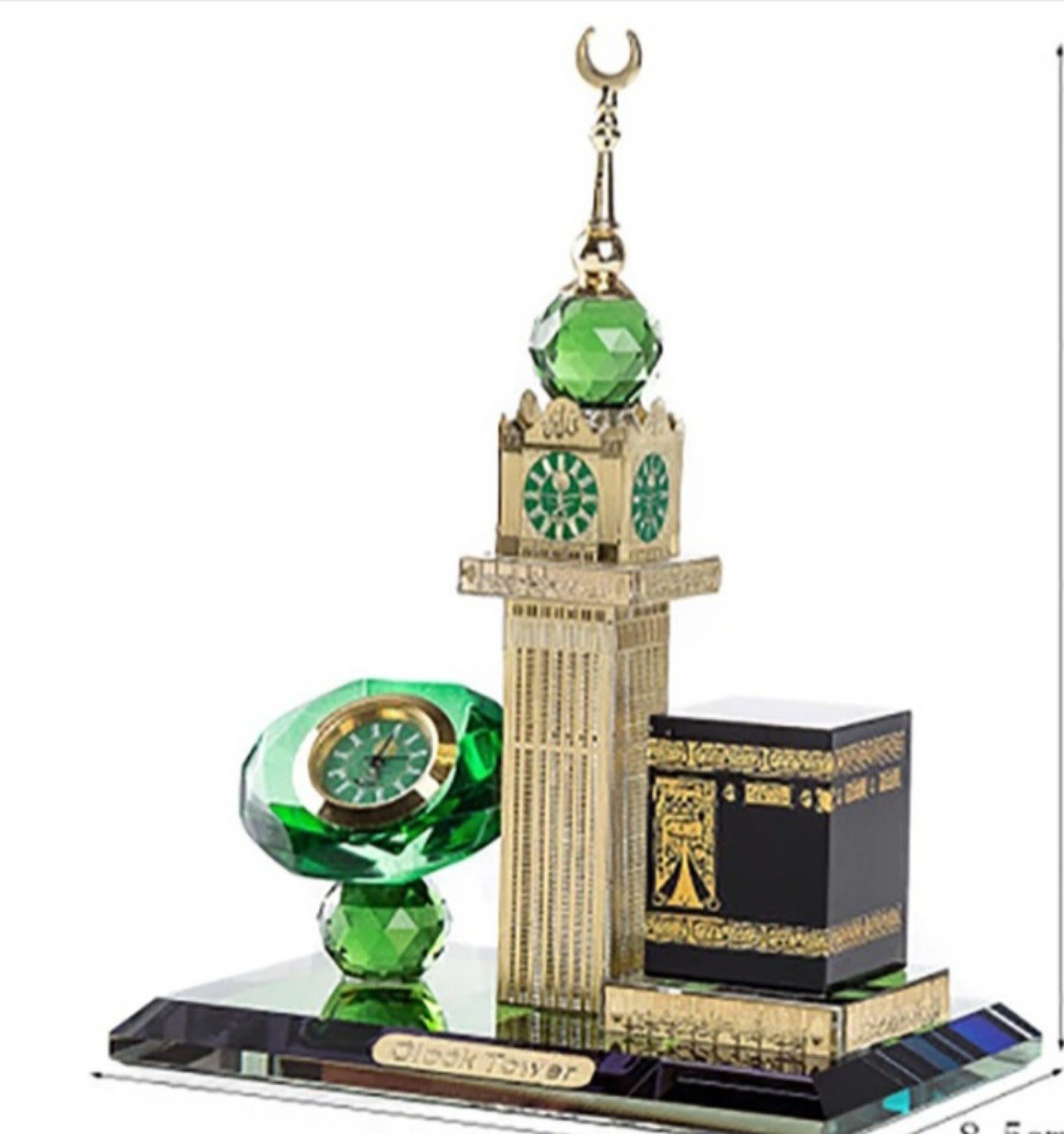 Islamic crystal mosque k9 crystal price for 1