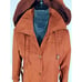 Vintage London Fog Maincoats Trench Coat Zip Liner Size 8 REG Brown Made In USA