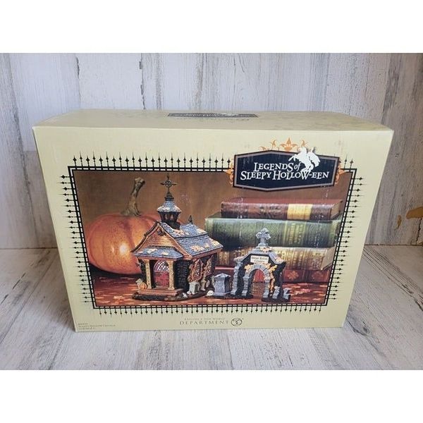 Dept 56 806456 Sleepy Hollow Church legends Halloween village