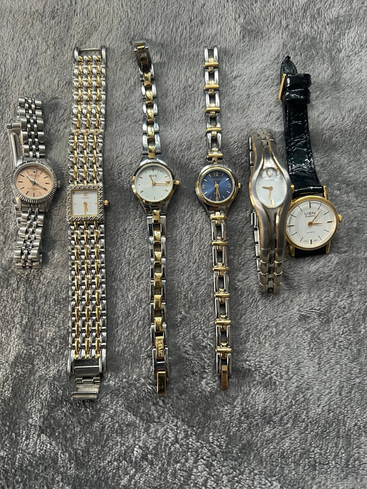 LOT OF 6 LADIES WATCHES