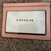 NWT Coach Slim Id Card Case With Puffy Diamond Quilting