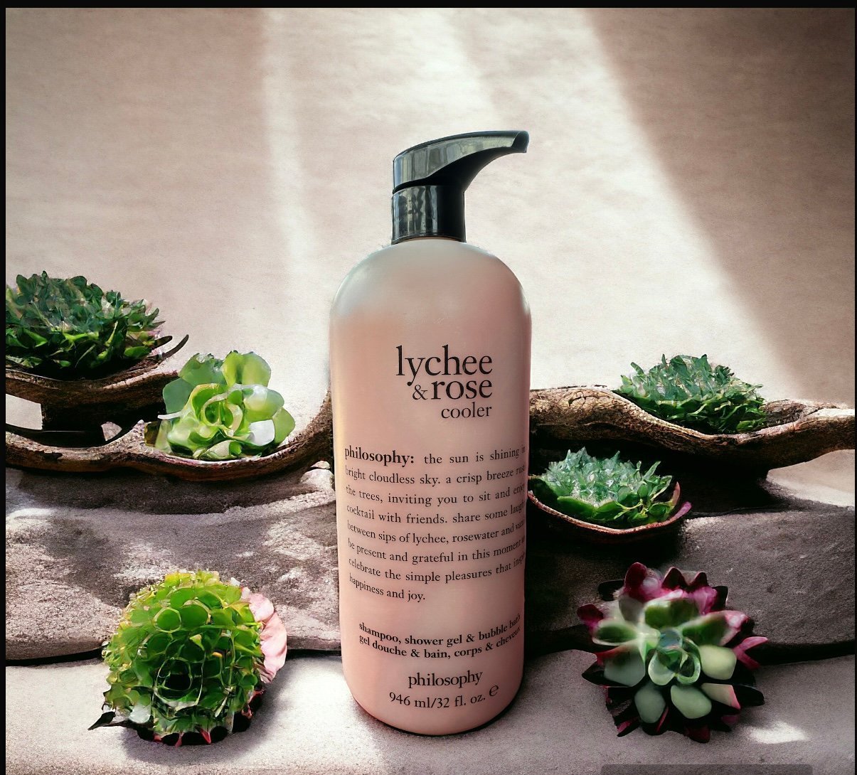 Philosophy Lychee & Rose Cooler Shower Gel 32 OZ
