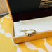 14k genuine flower ring size 5