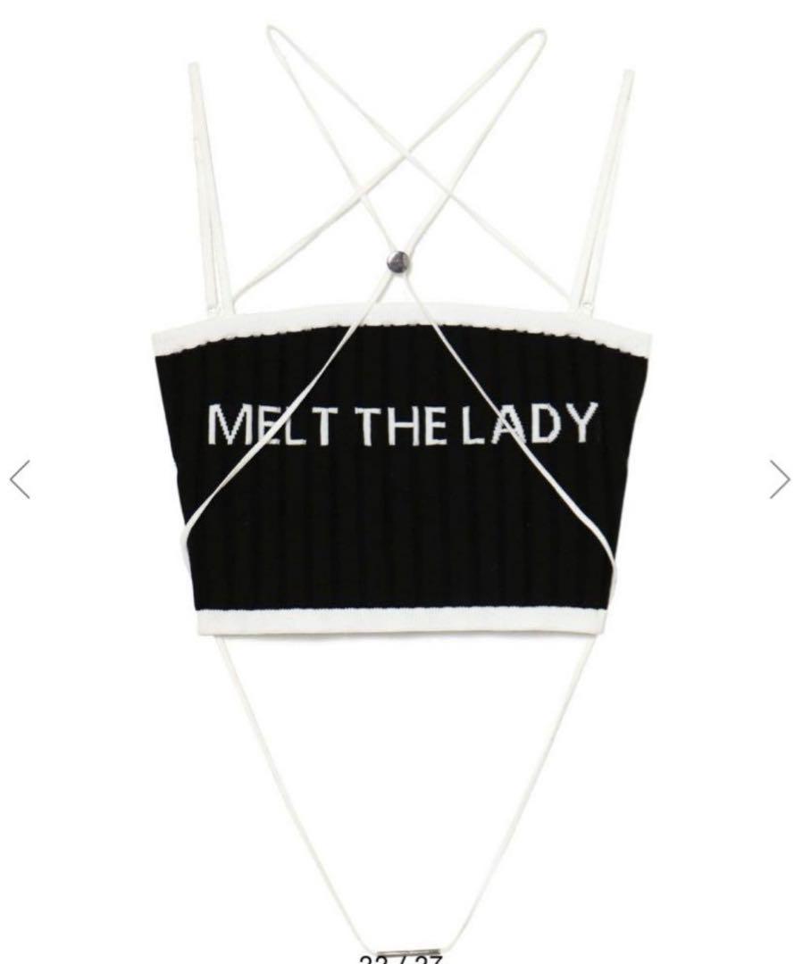 meltthelady logo cross camisole