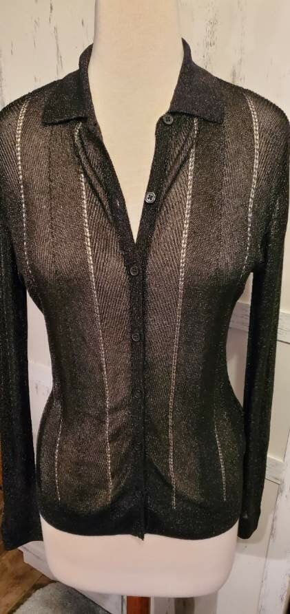 Reiss Metallic Sweater