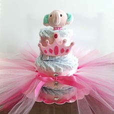 Tutu Princess Diaper Cake - 3 tier