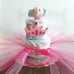 Tutu Princess Diaper Cake - 3 tier