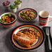 16 Piece Classic Red Stoneware Dinner Set
